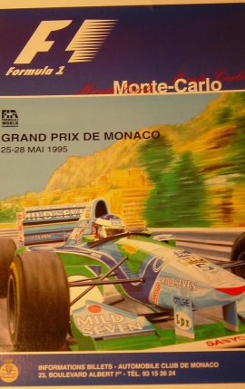 F1 GRAND PRIX DE MONACO 25-28 MAI 1995