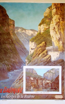 LE DAUPHINE Les Gorges de la Bourne