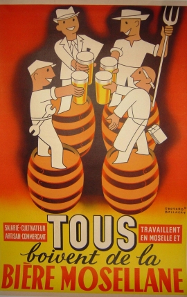 TOUS BOIVENT DE LA BIERE MOSELLANE