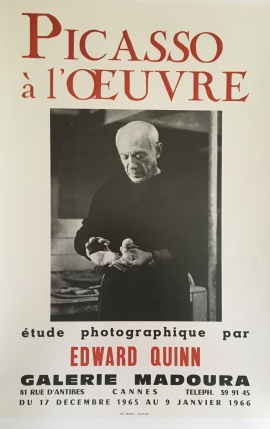 PICASSO à l’OEUVRE Etude photographique par EDWARD QUINN GALERIE MADOURA CANNES