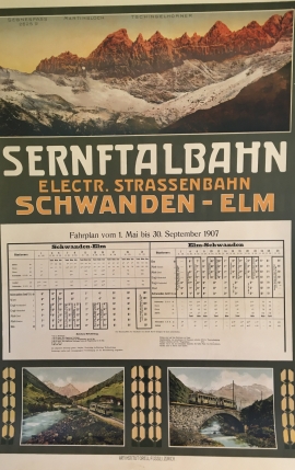 SERNFTALBAHN, SCHWANDEN-ELM