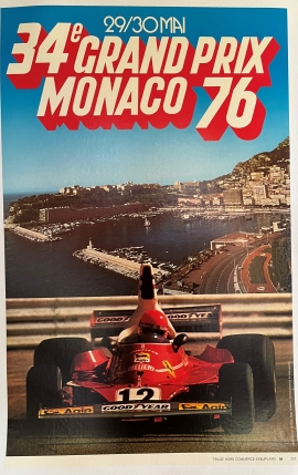 34ème GRAND PRIX MONACO 29/30 MAI 1976