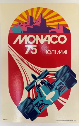 33ème GRAND PRIX MONACO 10/11 MAI 1975