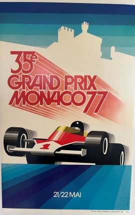 35ème GRAND PRIX MONACO 21/22 MAI 1977