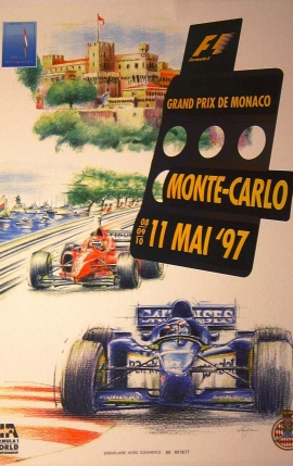 F1 GRAND PRIX DE MONACO 08-09-10-11 MAI 97