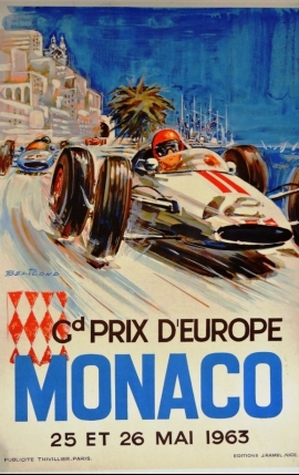 GRAND PRIX D’EUROPE MONACO 25 ET 26 MAI 1963