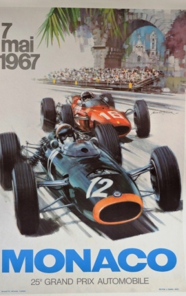 25ème GRAND PRIX MONACO 7 MAI 1967