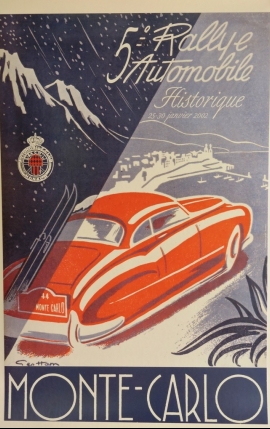 5ème RALLYE AUTOMOBILE HISTORIQUE DE MONTE-CARLO