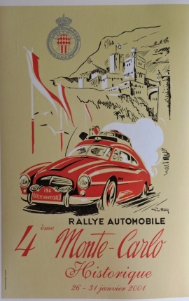 4ème RALLYE AUTOMOBILE MONTE-CARLO HISTORIQUE
